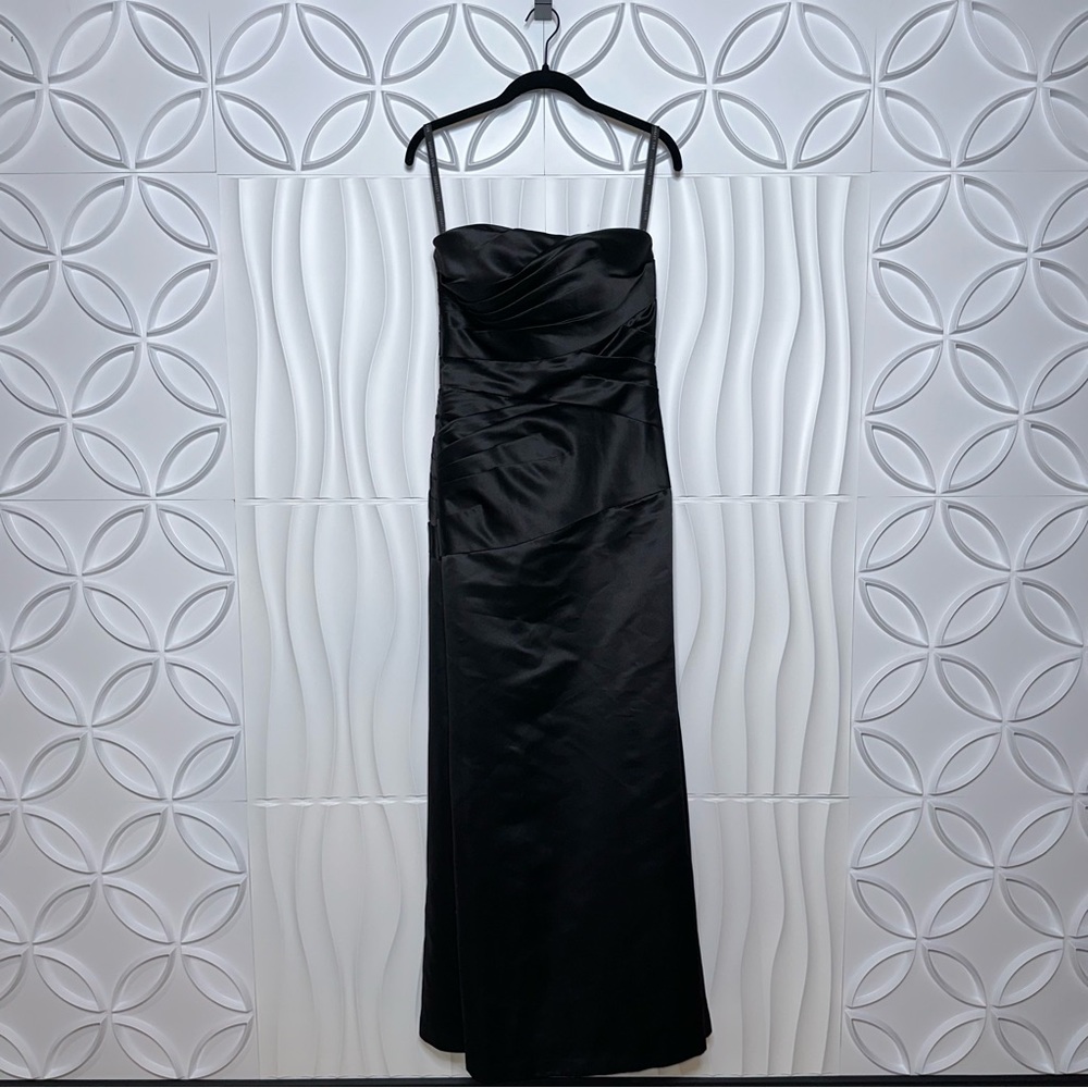 Bill Levkoff Formal Strapless Maxi Dress